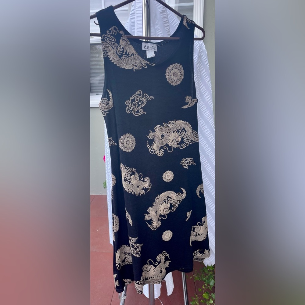 Black Dragon Summer Dress